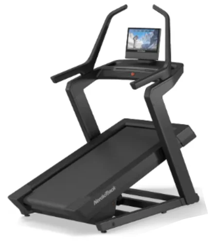 Tapis de course NordicTrack X16 en forte inclinaison avec écran tactile iFIT