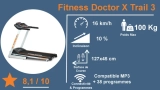 Tapis de Course Fitness Doctor : Test et Avis X Trail 3 2026